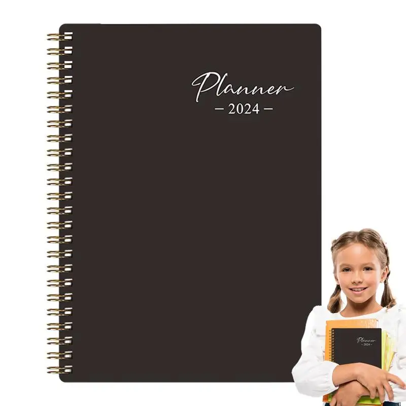 Planner Quaderni A Spirale Piccoli Rilegati A Spirale Diario A Spirale Libri Organizzatore Flessibile Multifunzionale Notebook Planner 2024 Pocket