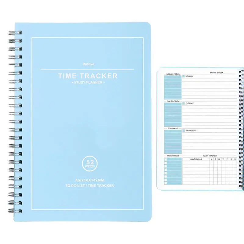 Obiettivi Planner Notebook Notebook Journal Planner Pianificatore Settimanale E Mensile Portatile Planner Blocco Note Per Bambini Insegnanti Adulti