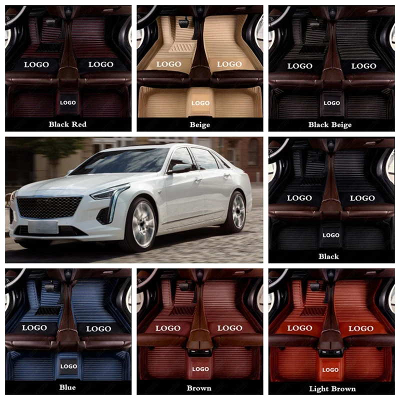 Tappetini Auto Personalizzati Per Cadillac Xts Xt5 Xt6 Ats Xt4 Ct6 Ct5 Cts Escalade Srx Automotive Leather Tappetino Per Tutte Le Stagioni