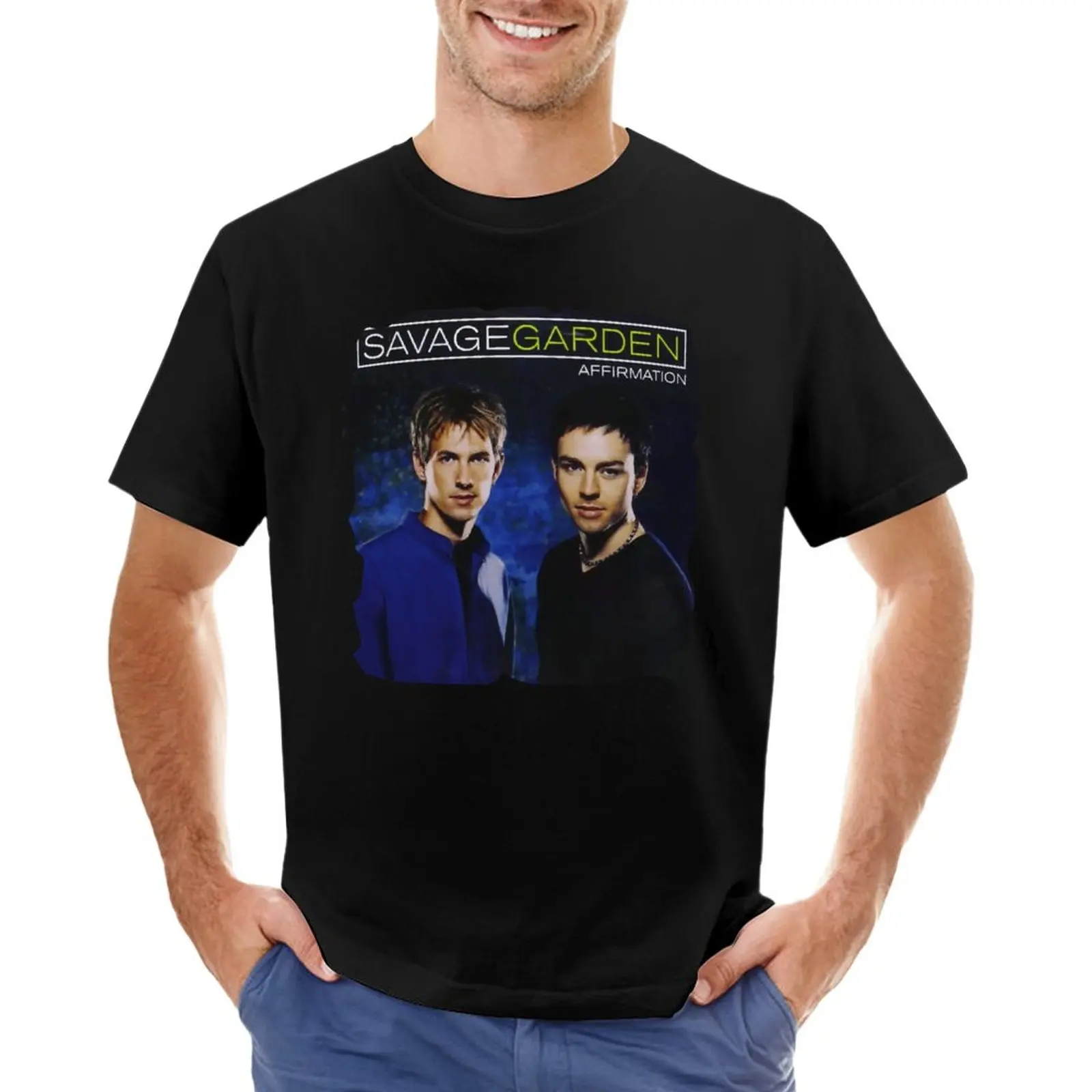 Bowersj Savage Garden Affirmation T-Shirt Customized T Shirts Plus Size Tops Cute Tops Anime T Shirt Men