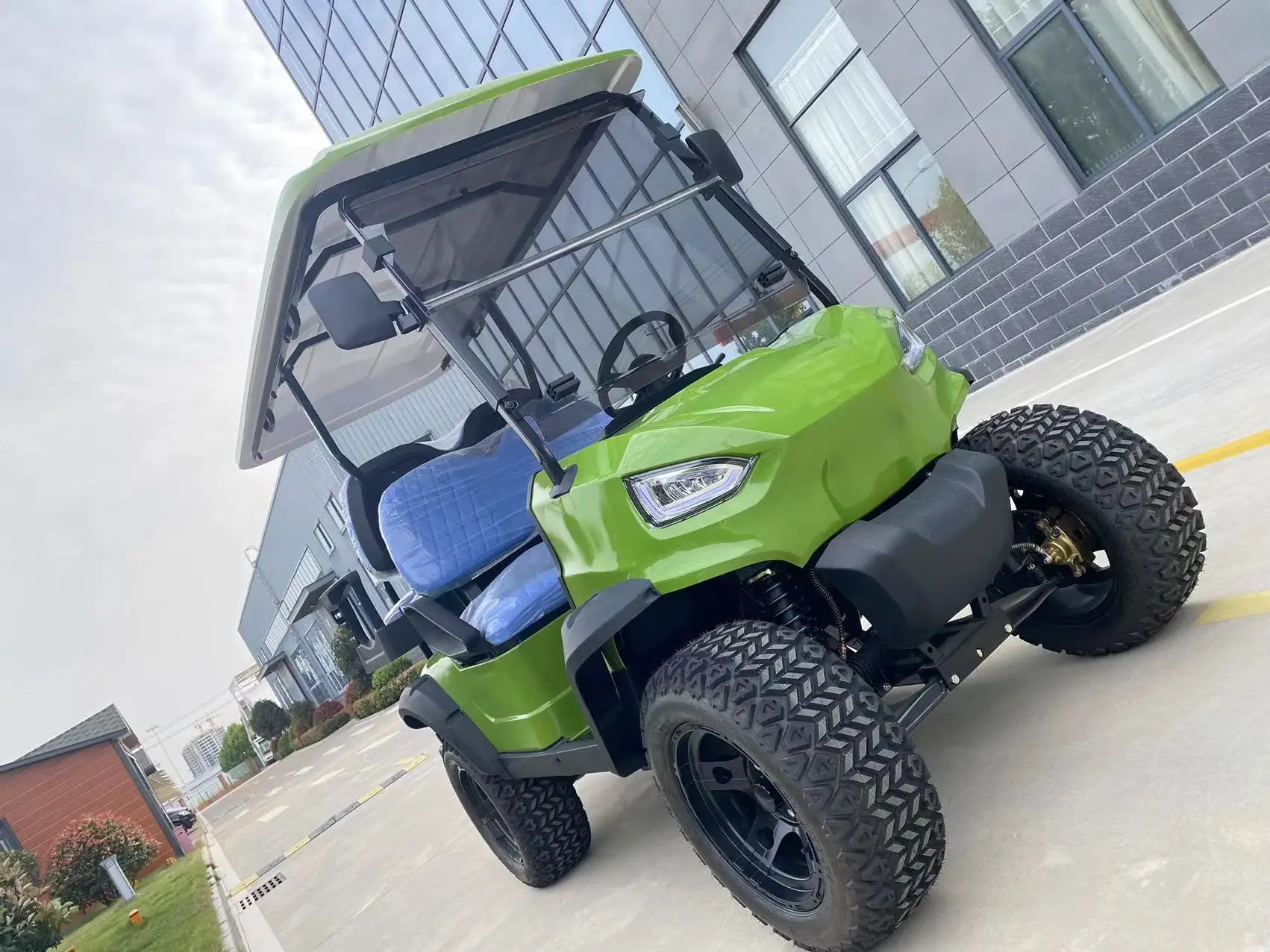 5Kw/7Kw Motore A Corrente Alternata Migliori Carrelli Da Golf Per Auto Elettriche Farm Usato Batteria Golf Cart Lithium