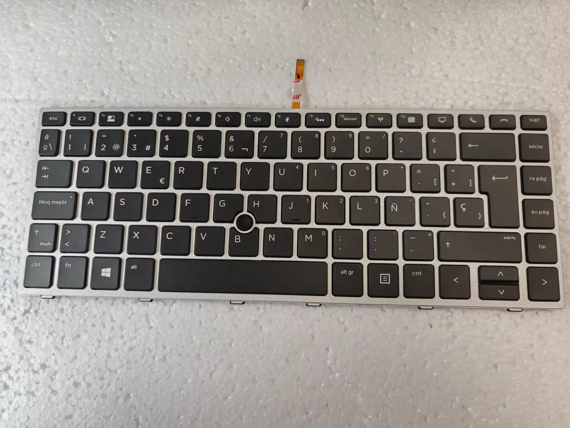Tastiera Spagnola Retroilluminata Per Hp Elitebook 745 G5 840 G5 846 G5 840 G6 Zbook 14U G5 14U G6 Layout Spagnolo