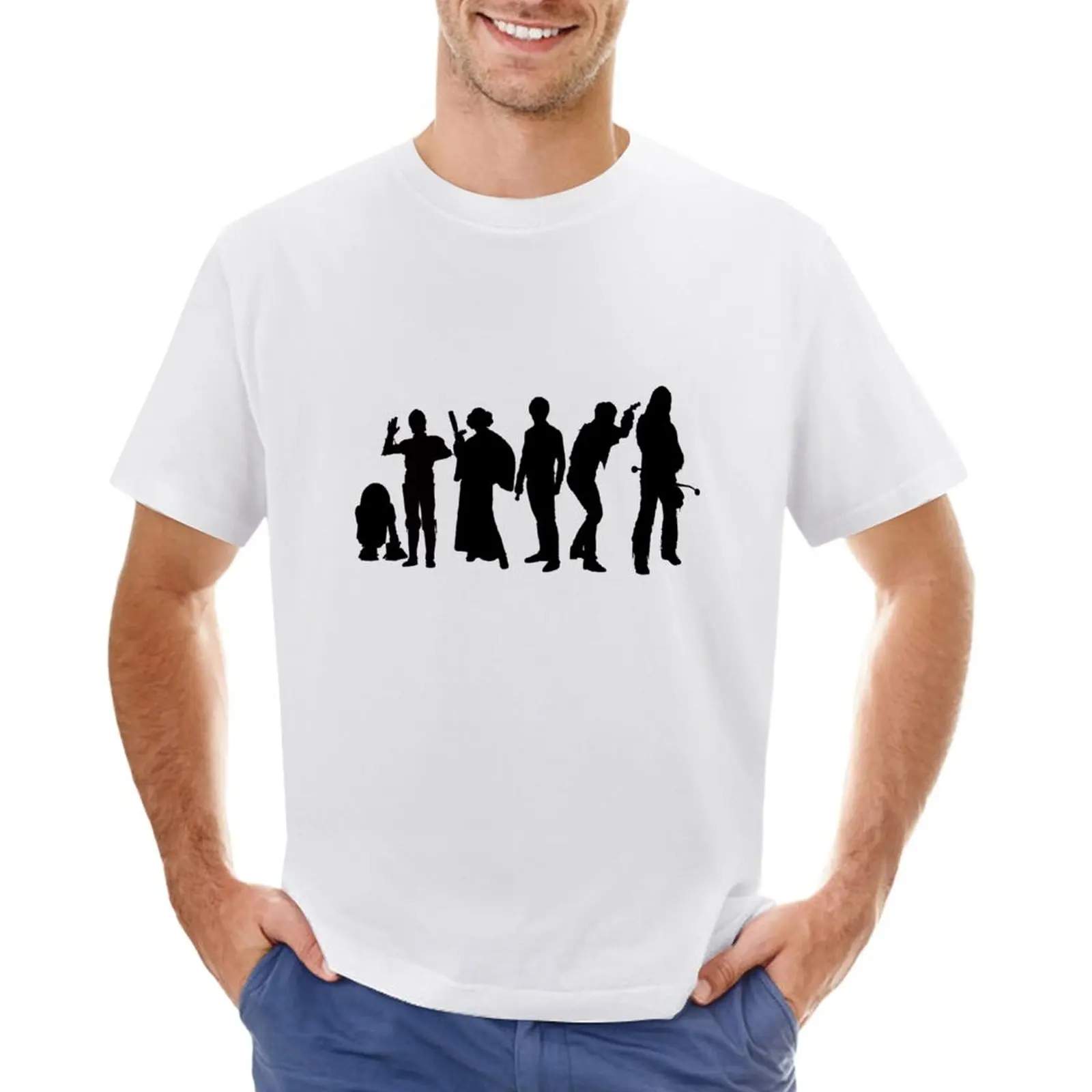 T-Shirt Girocollo Millenium Falcon Abbigliamento Estivo Magliette Alte Da Uomo Ad Asciugatura Rapida