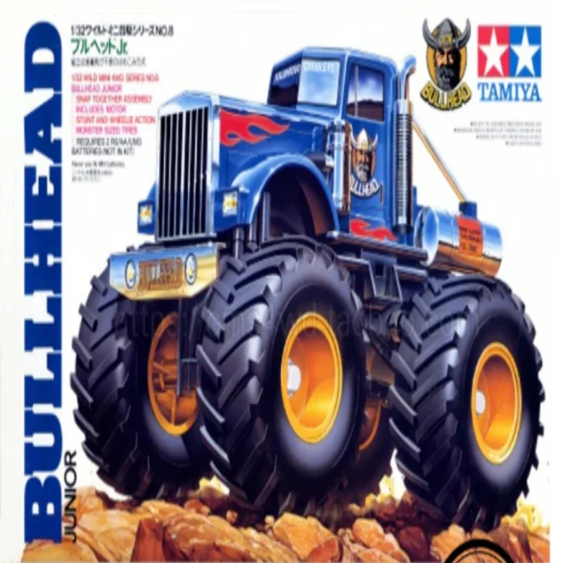 1Pc Tamiya Bull Head Wheeler Monster Truck 17008 Bullhead Junior Per Modelli Di Auto Tamiya Mini 4Wd