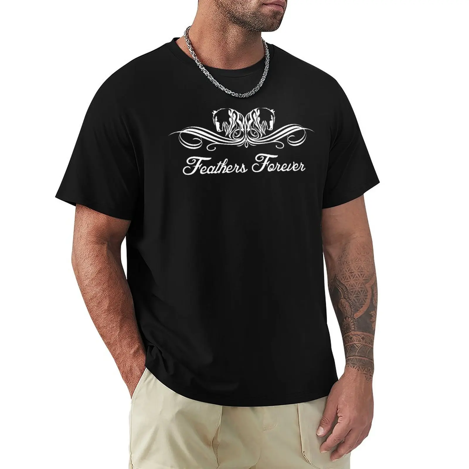 Piume Per Sempre | Su Redbubble T-Shirt Hippie Clothes Camicetta Magliette Vintage Da Uomo