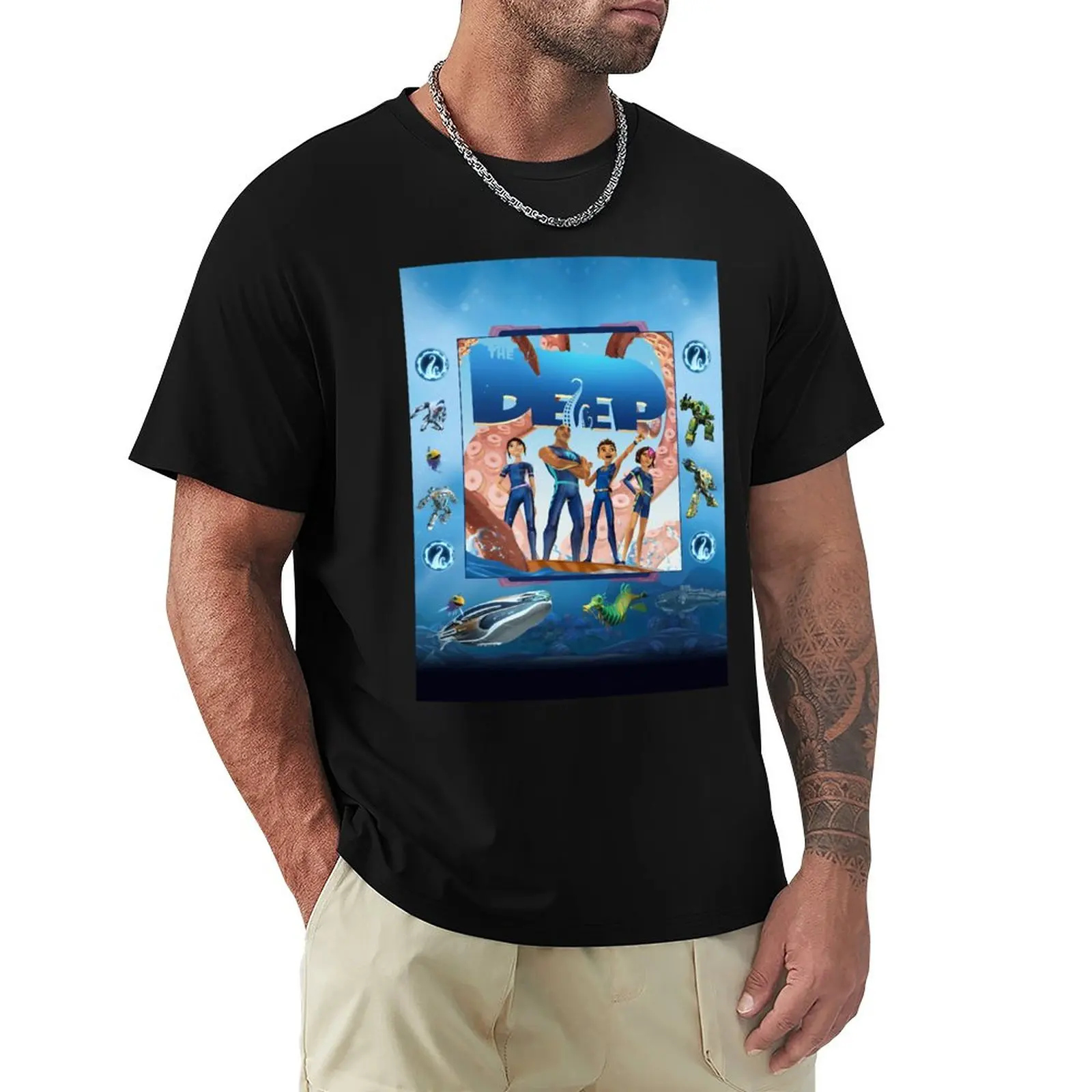 The Deep - Nekton Family T-Shirt Sweat Tees Magliette Per Uomo