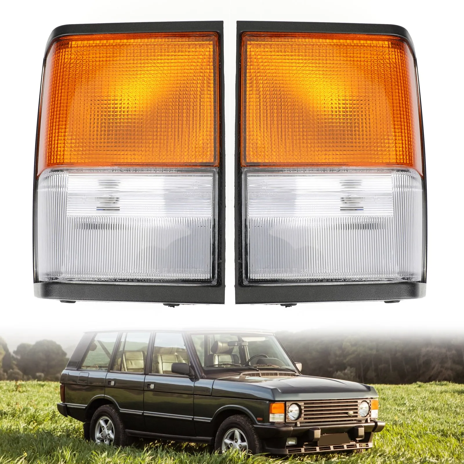 Lampade Angolari Novità Per Land Rover Range Rover Classic 1987-1995 Accessori Auto Trasparenti