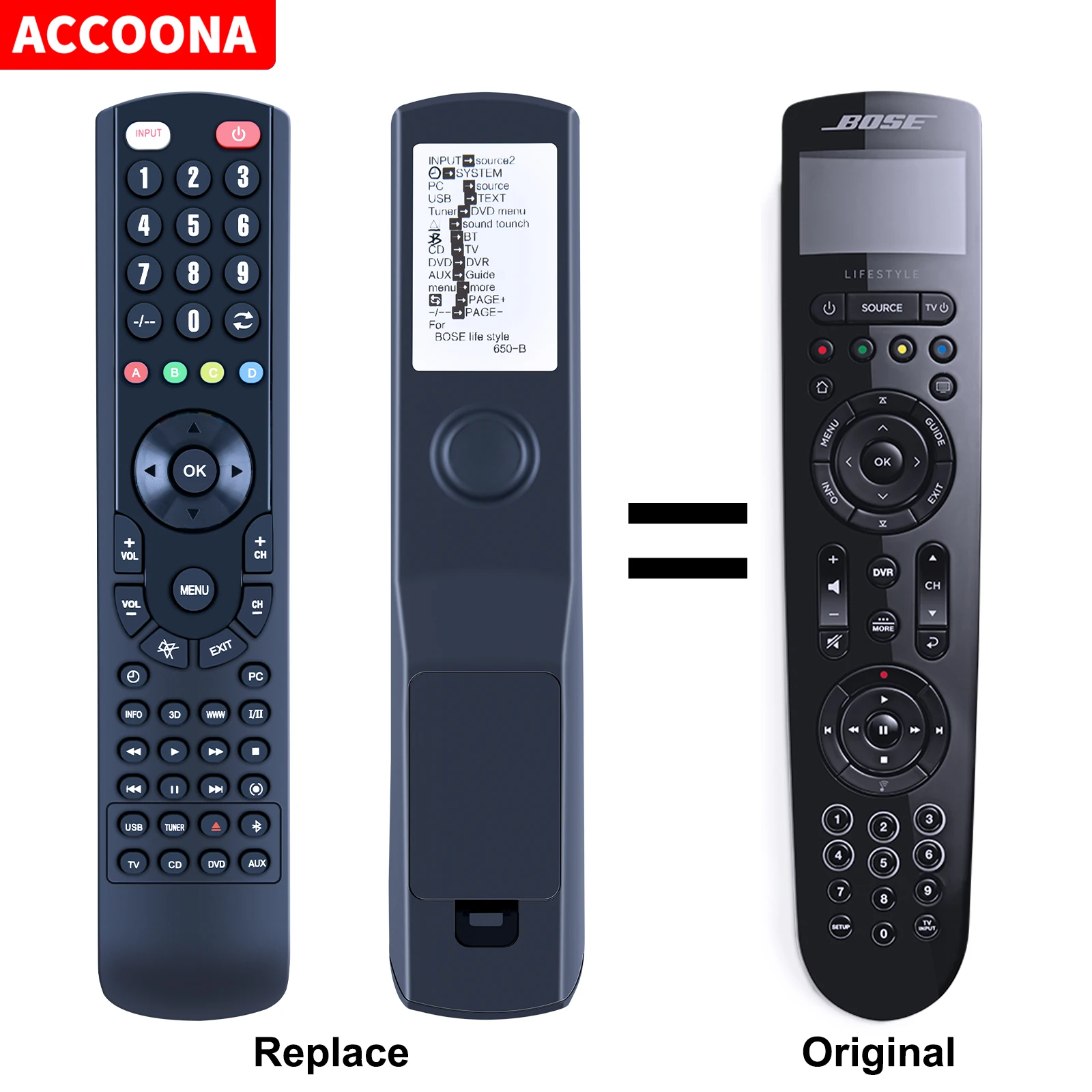 Telecomando Per Bose Lifestyle 550/500