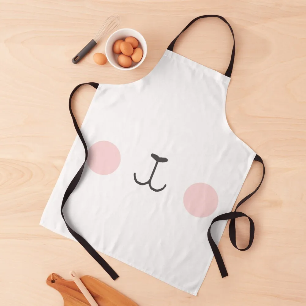 Milk Bear & Mocha Bear Grembiule Chef For Man Kitchen Front Kitchen Supplies Idea Goods Household Woman Grembiule