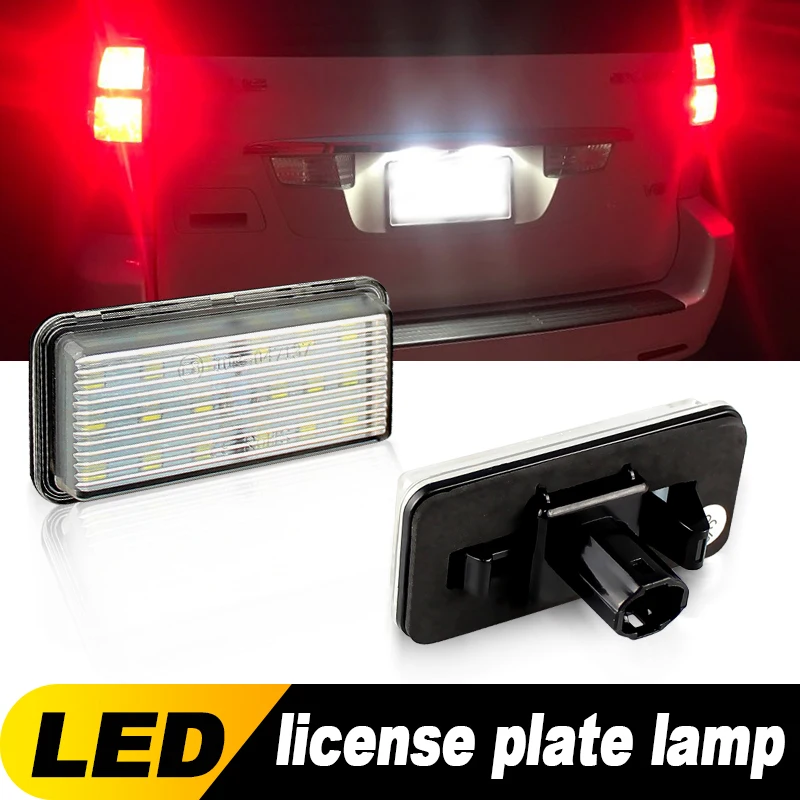 2 Pz Led Numero Luci Targa Per Toyota J100 Land Cruiser / Land Cruiser Cygnus/100-Serie Cruiser, Mark X