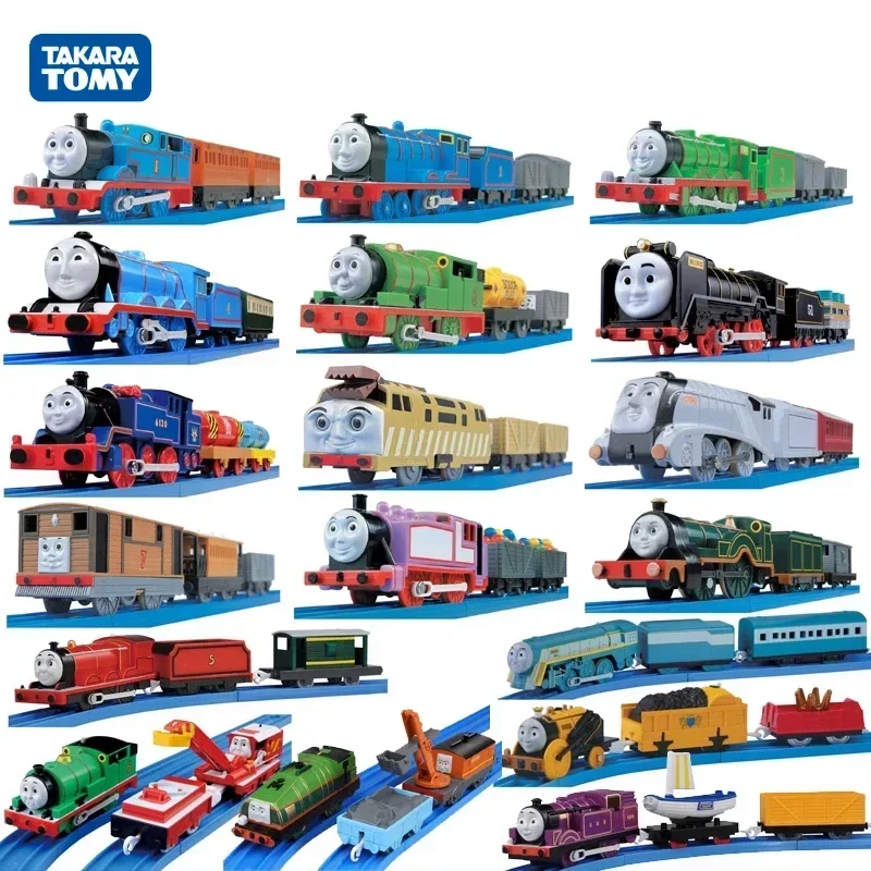 Original Tomica Thomas And Friends Train Tranckmaster Diecast 1:64 Train Electric Motorizzato Giocattoli Per Bambini Per Ragazzi Regalo Per Bambini