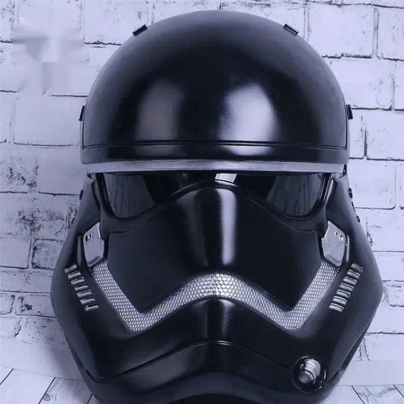 Star Wars Halloween Live Role Play Puntelli White Soldier Helmet Mask The Force Awakes Stormtrooper Battle Helmet Ornament