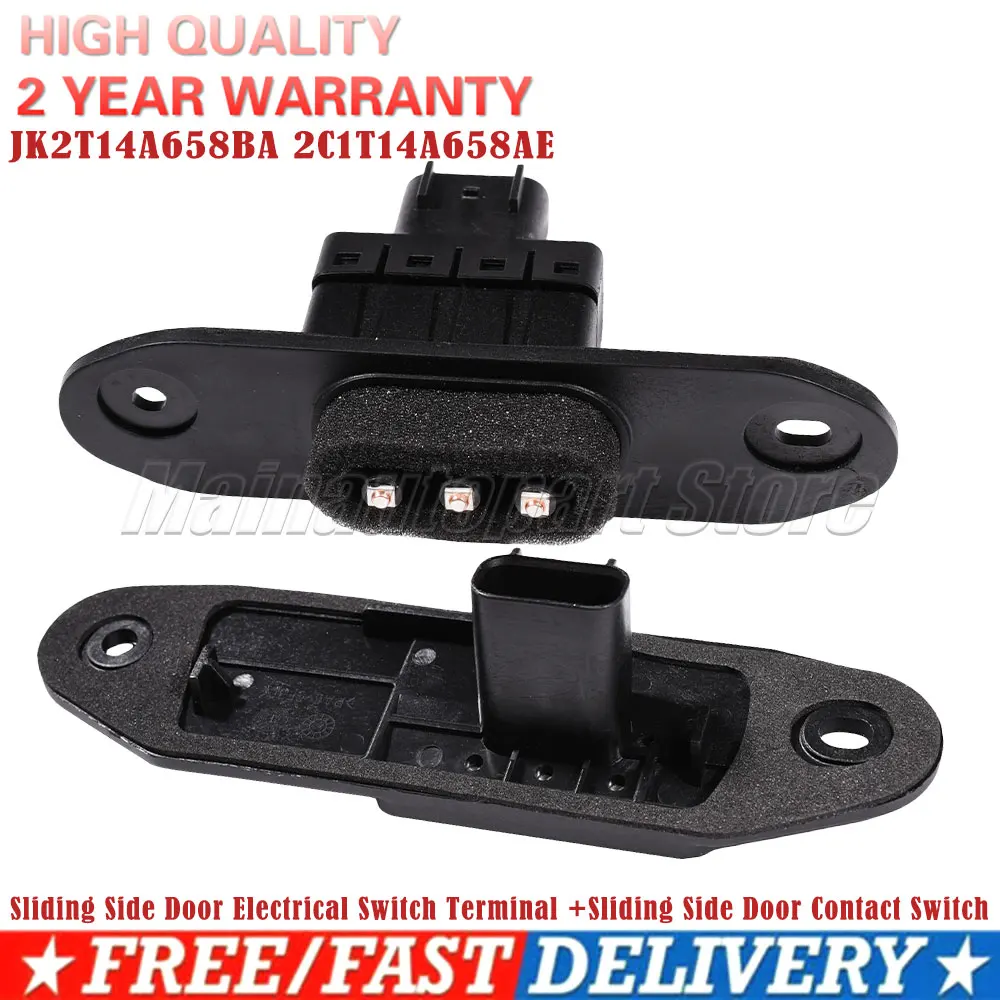 Muslimside Door Contact Switch Set Per Ford Transit Mk6 Mk7 Custom 1800639 2318418 2C1T14A658Ae