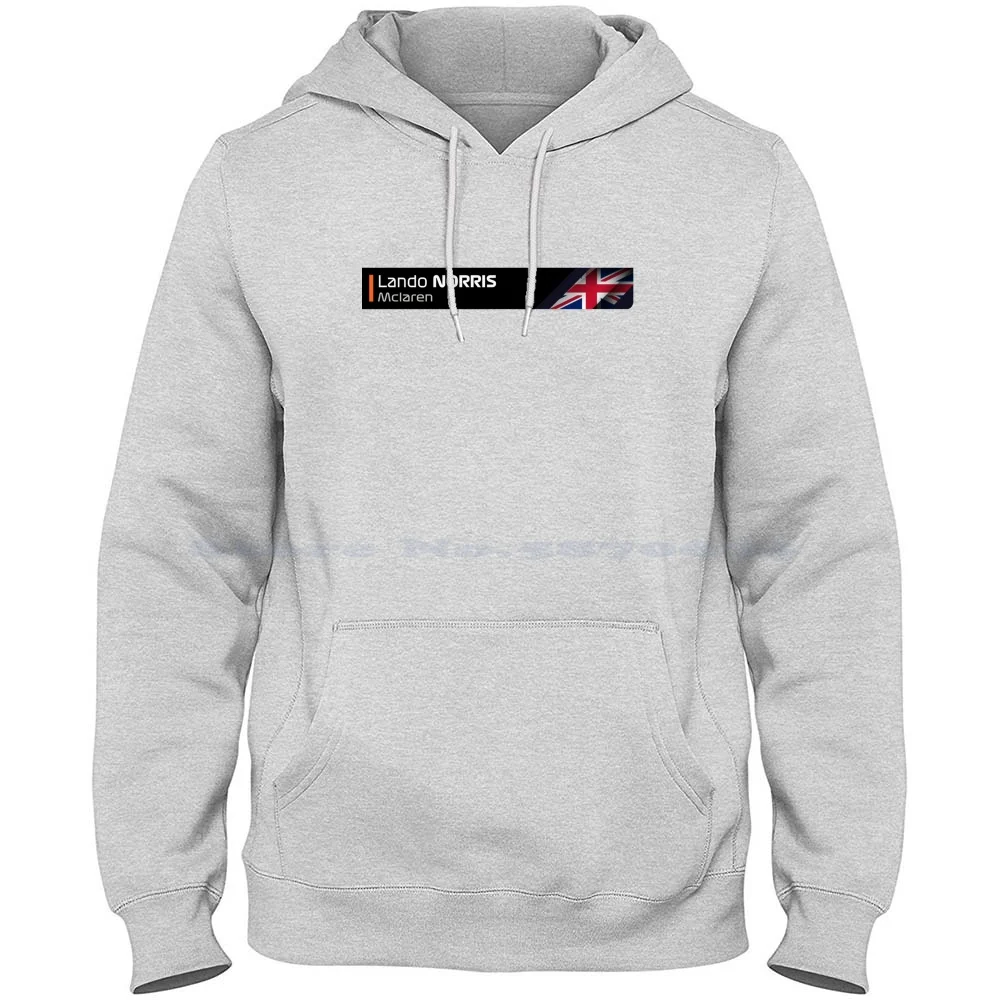 Ando Norris-Mclaren 100% Cotone Felpa Con Cappuccio Ando Norris Mclaren