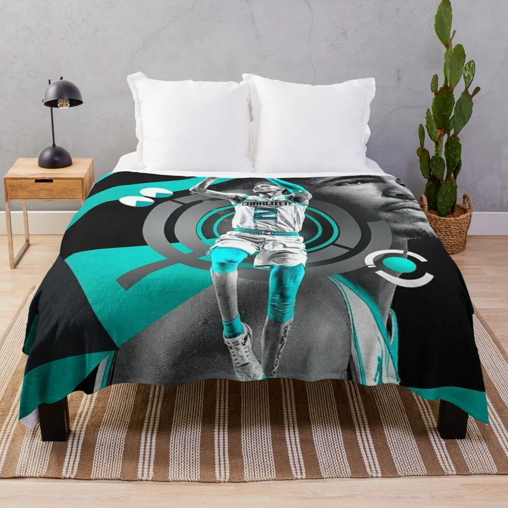 Lamelo Ball Throw Coperta Per L'Inverno Retros Giant Sofa Fluffys Grandi Coperte