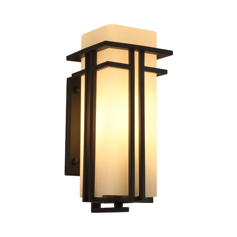 New Chinese Style Outdoor Waterproof Wall Lamp Courtyard / Courtyard Corridor Corridor Wall Lamp Hotel Engineering Wall Lamp