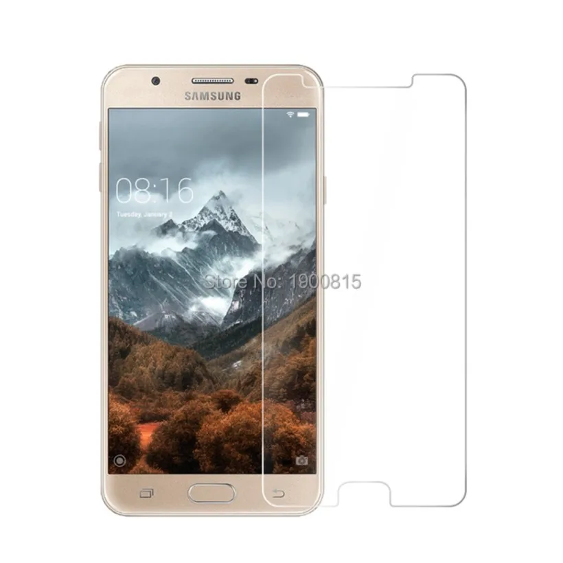 2Pcs 0.26Mm 9H Safety Tempered Glass For Samsung Galaxy J5 Prime Sm-G570F G570F G570 Screen Protector Toughened Protective Film