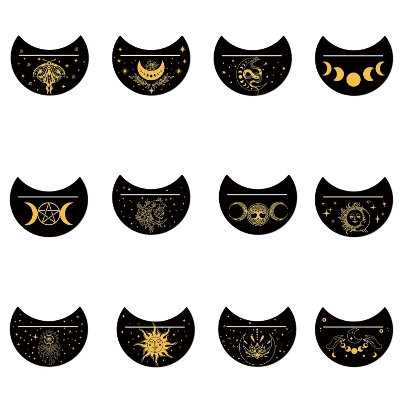 Witch Divinations Tarot Card Display Base Moon Phases Tarot Altare Forniture