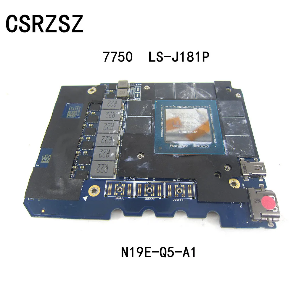 Per Scheda Grafica Video Dell Precision 7750 Rtx 5000 N19E-Q5-A1 Fdx70 Ls-J181P