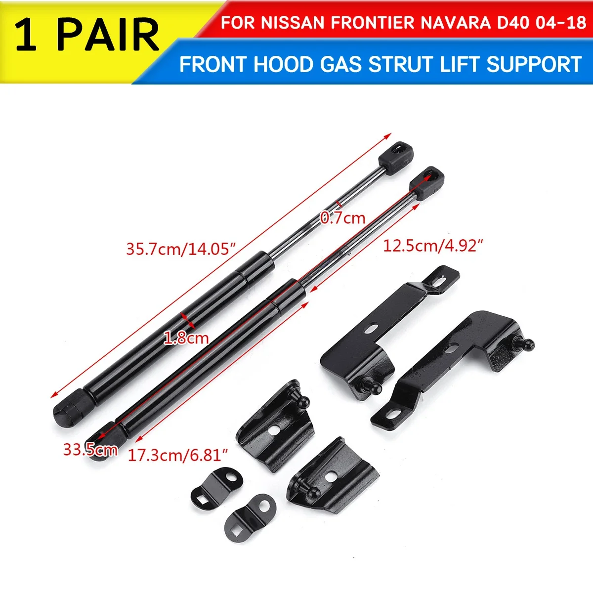 Car Front Engine Cover Hood Shock Lift Strut Arm Molla A Gas Strut Bar Support Puntelli Asta Per Nissan Frontier Navara D40 2004-2018
