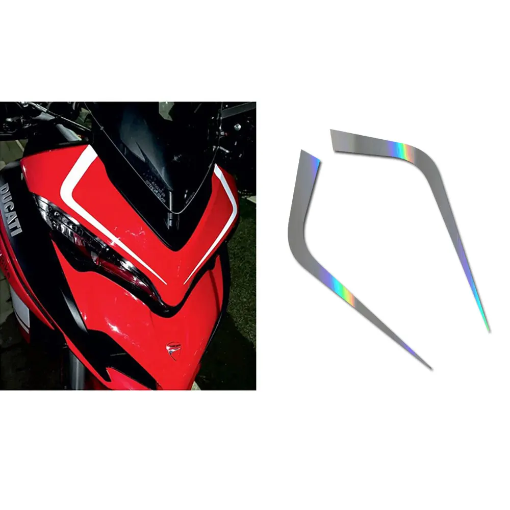 X2 Per Ducati Multistrada 950 1200 1260 Enduro V2 Set Di Adesivi Compatibili Con Cupola