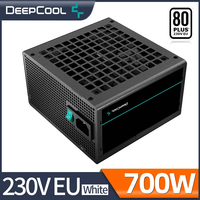 Deepcool Pf700 Pfc Max 80 Plus Alimentatore Per Pc Gaming Silenzioso 500W 600W 700W Unità Computer Desktop Con 24Pin 12V Atx Psu