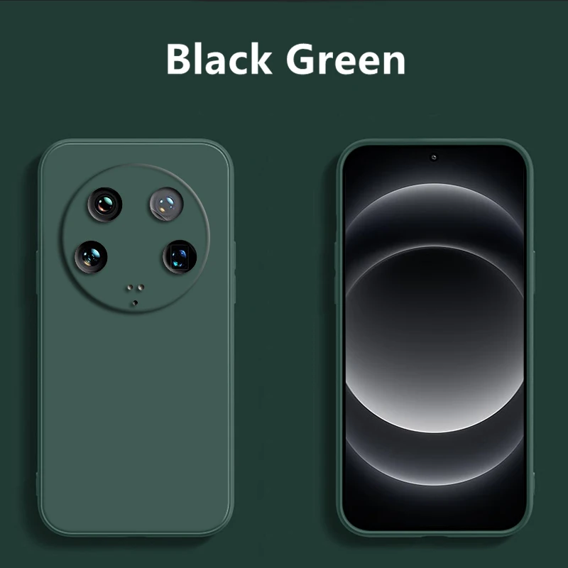 Per Xiaomi 14 Ultra Cover Cover Per Xiaomi 14 Ultra Bumper Custodia Posteriore In Silicone Liquido Originale Per Xiaomi 14 Ultra