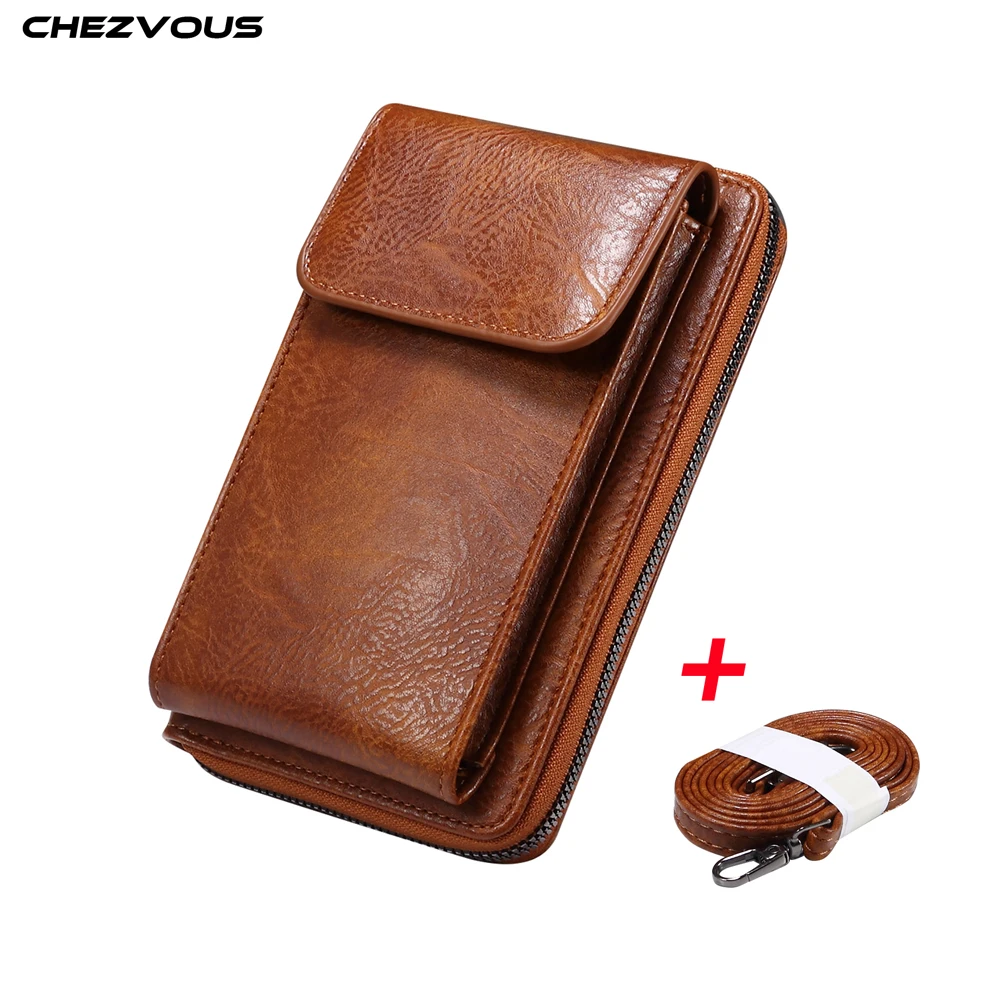 Borsa Classica Multifunzionale Per Cellulare 7.0 ''Per Iphone 15 14 13 Pro Max Custodia In Pelle Per Samsung S24 S23 Ultra Xiaomi Oppo
