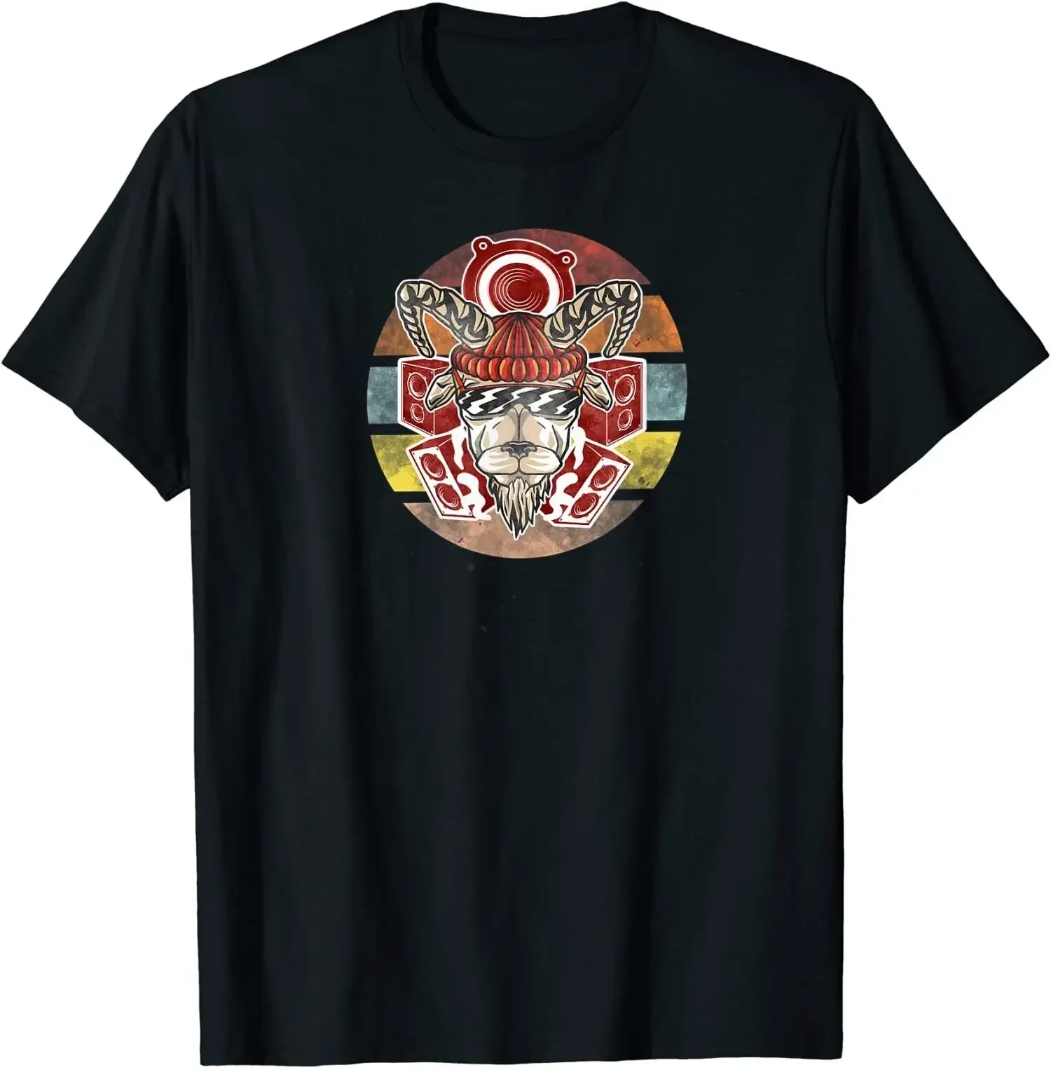 Umorismo Capra Il Capra Bulk Anarchy Girocollo In Cotone T Shirt Uomo Casual Manica Corta Tees Top Dropshipping