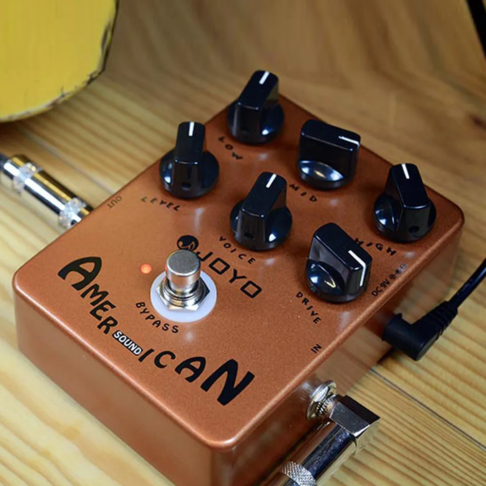 Joyo-Jf-14 Effector Fender Speaker Simulazione Pedal Processore Musicale American Sound Overdrive Pedal 57 Deluxe Amp True Bypass