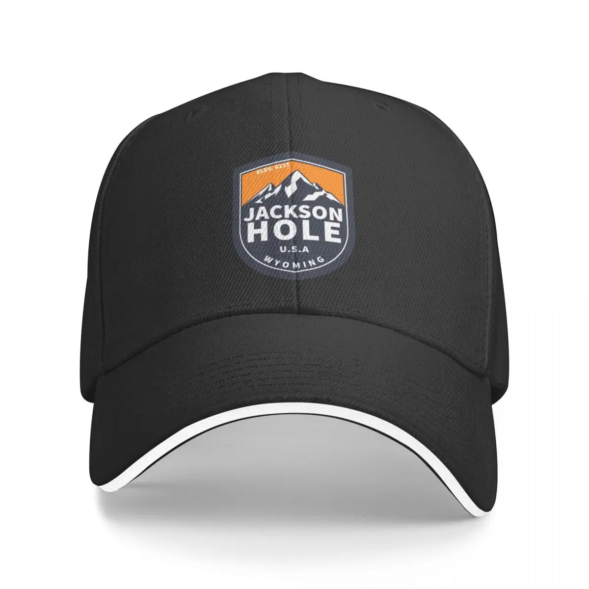Jackson Hole Nevada Usa Vintage Retro Travel Escursionismo, Snowboard Adventure Sci Mountain Baseball Cap