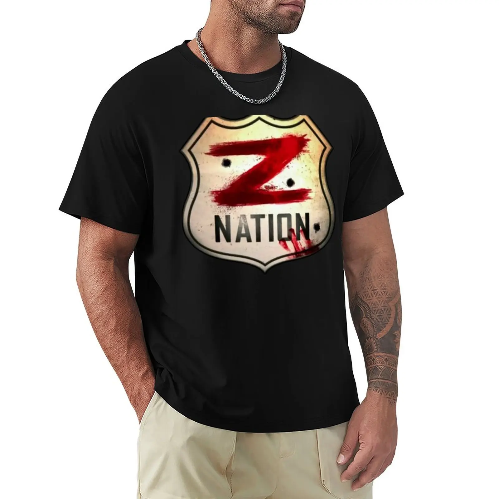 Z Nation T-Shirt Abbigliamento Vintage Abbigliamento Estivo Abbigliamento Uomo
