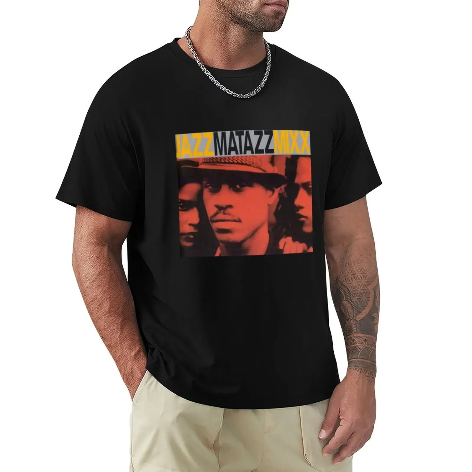 Guru-Jazmatazz Mixx T-Shirt Tees Graphics Mens T Shirt Graphic