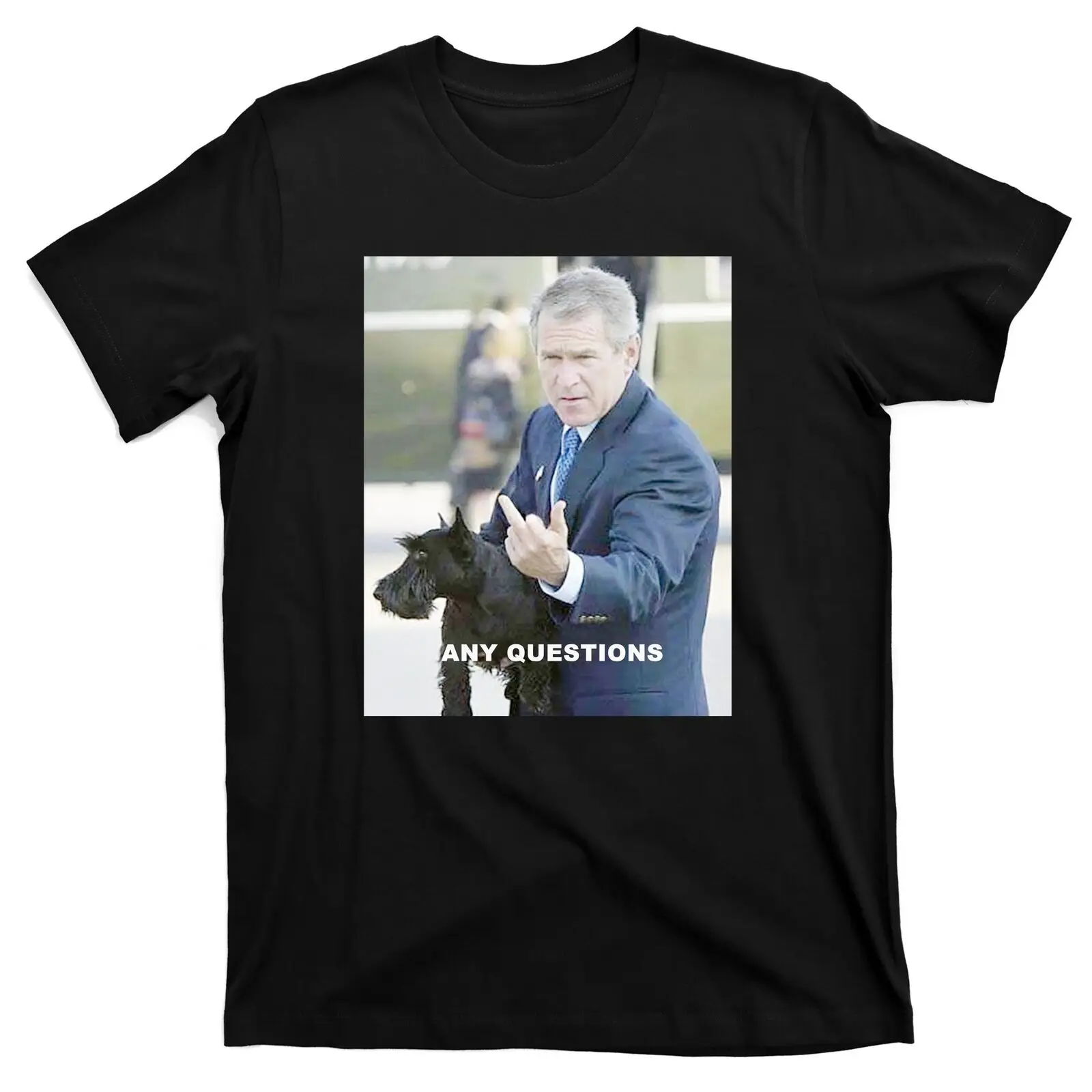 T-Shirt George Bush Dito Medio