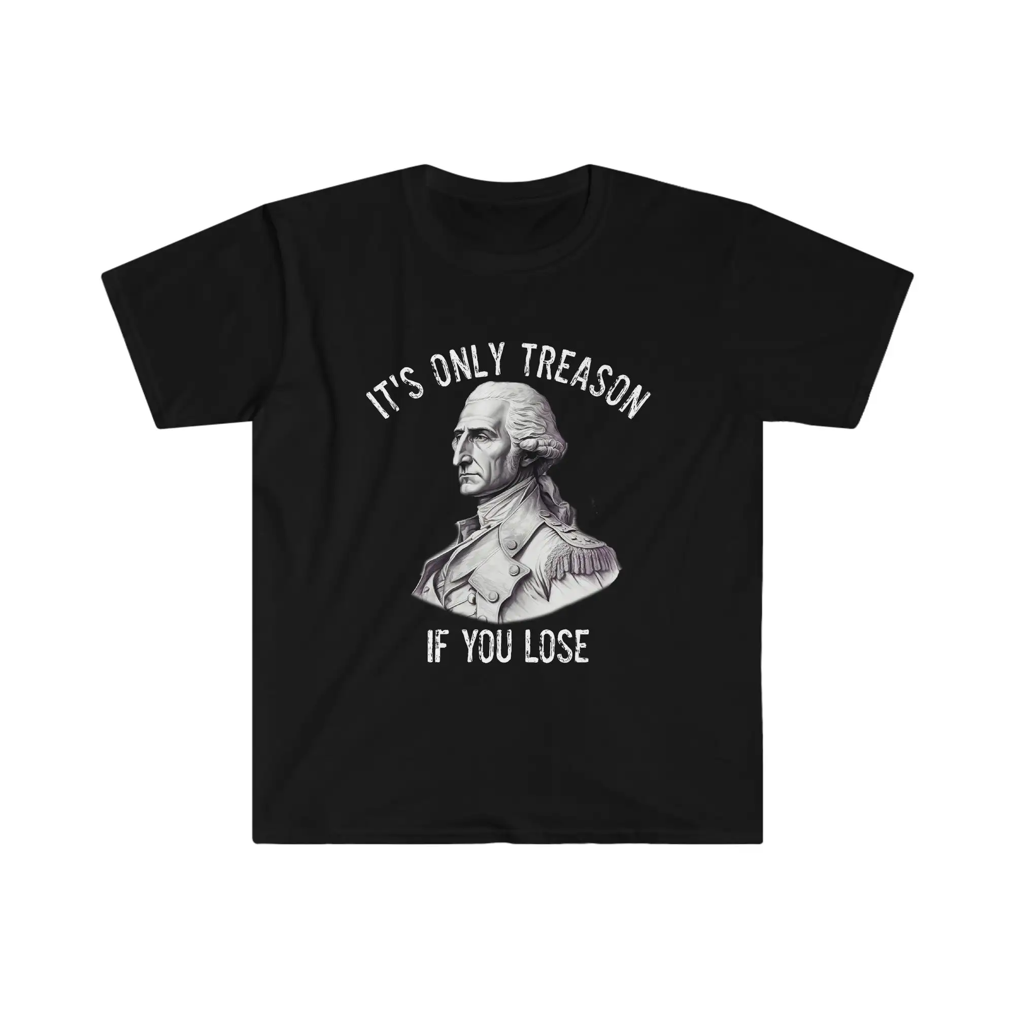 Maglietta Patriottica Generale George Washington Softstyle