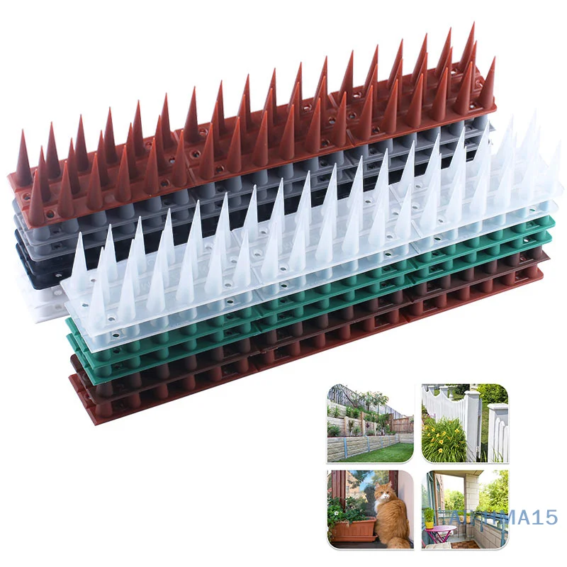1Pc Fence Wall Spikes Garden Security Repellent Antifurto Anti Cat Climb Bird Protect Balconi Ringhiere
