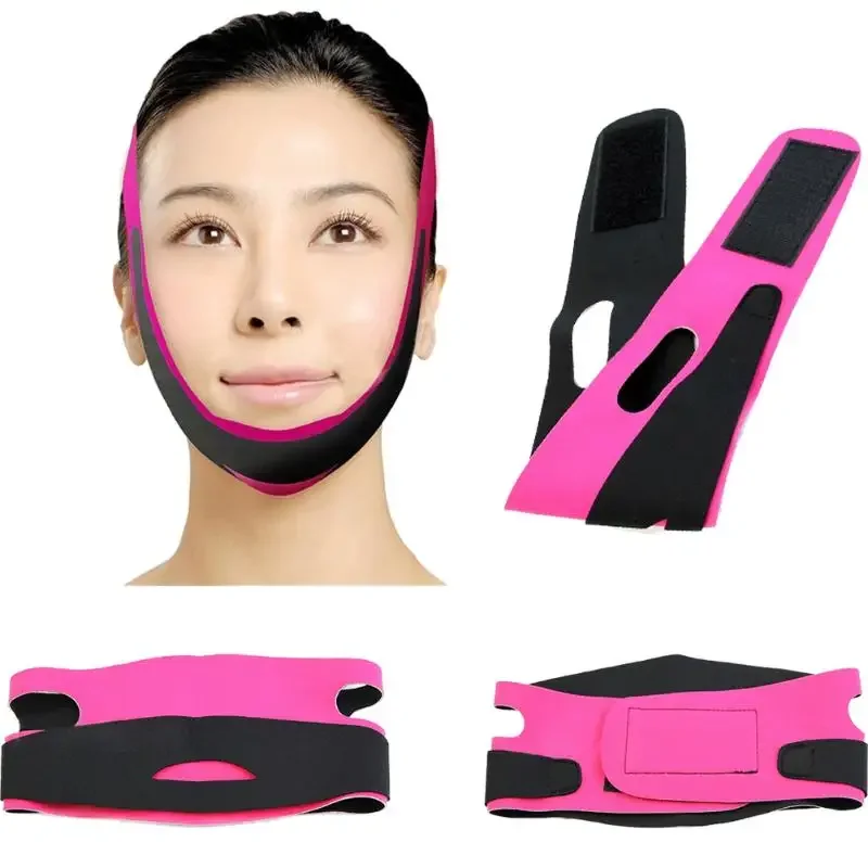 Face V-Line Lift Up Belt Massaggio Relaxtion Viso Slim Up Belt Lifting Chin Thin Cheek Sauna Bandage Beauty Face Lift Tool