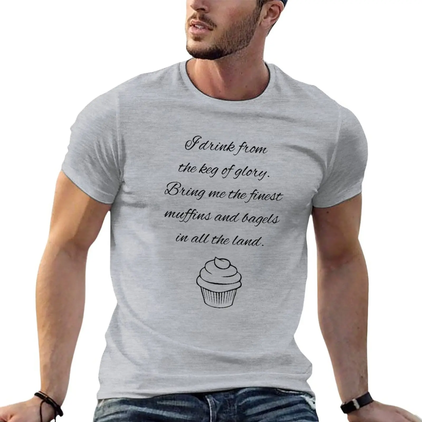 The West Wing - Keg Of Glory T-Shirt Oversize Summer Tops Plus Size Top Abbigliamento Estetico Maglietta Da Uomo