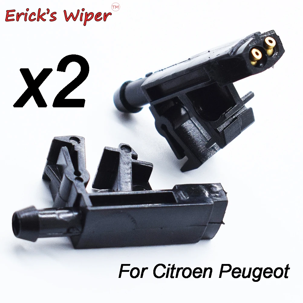 Ener'S Wiper 2 Pz Anteriore Tergicristallo Rondella Ugello A Getto Per Peugeot Partner 406 605 Per Citroen Berlingo Xantia Zx 643889