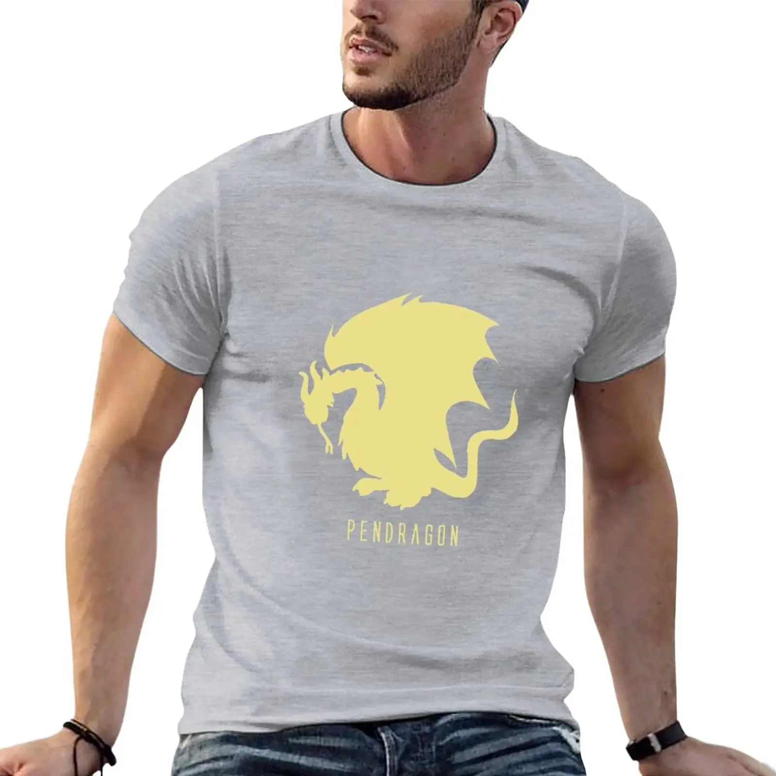 Pendragon Symbol, T-Shirt Merlin Sublime Graphics Funnys Magliette Per Uomo Graphic