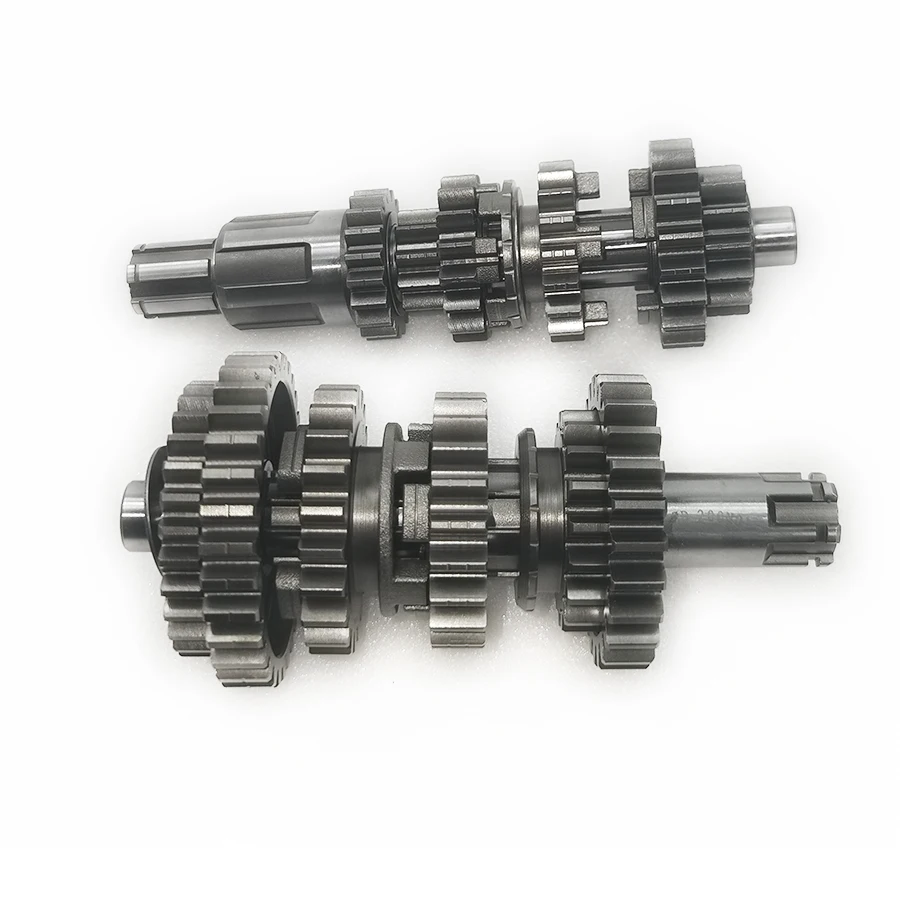 Zongshen T4 Z1 Nx6 Kayo T4 Cb250F Cb250-F Gear Box Muslimah Engine Gear Kit Assy Contralbero M6 Albero Principale Pit Bike Motorcross