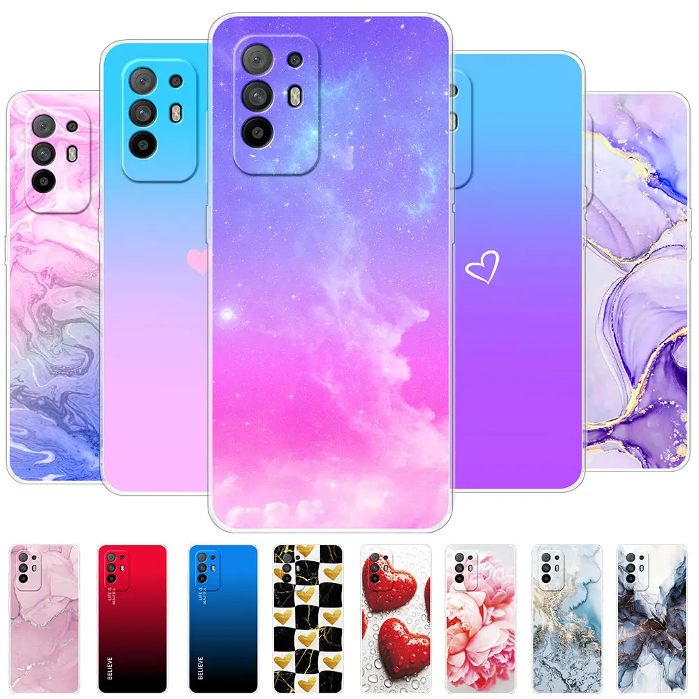 Per Oppo A94 Oppo A95 Custodia Trasparente Per Telefono Per Oppo A96 Oppo A98 Coque Soft Silicone Tpu Cover Protettiva Trasparente Per Oppo A91 Funda