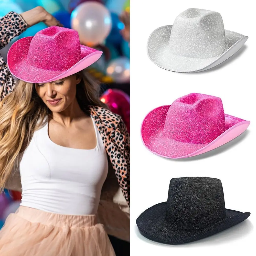 Nuovo Nylon Bar Carnival Party Halloween Composite Eva Hat Hat Western Cowboy Hat
