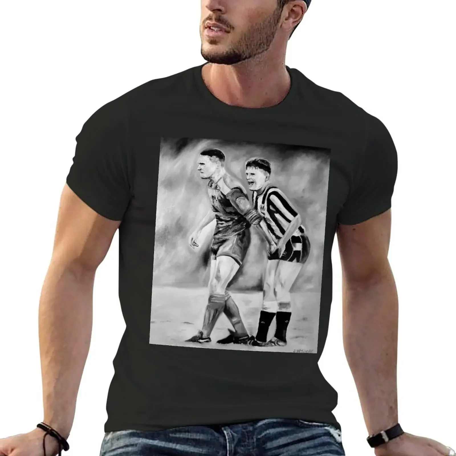 Vinne & Gazza T-Shirt Sweat Shirt Camicetta Magliette Da Uomo Casual Elegante