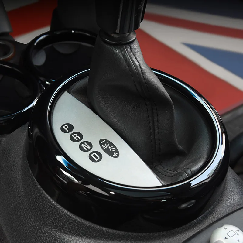 Console Gear Shifter Ring Bezel Shift Box Panel Trim Cover Anello Antipolvere Interno Per Mini Cooper R50 R52 R53 2001 2002 2003 2004