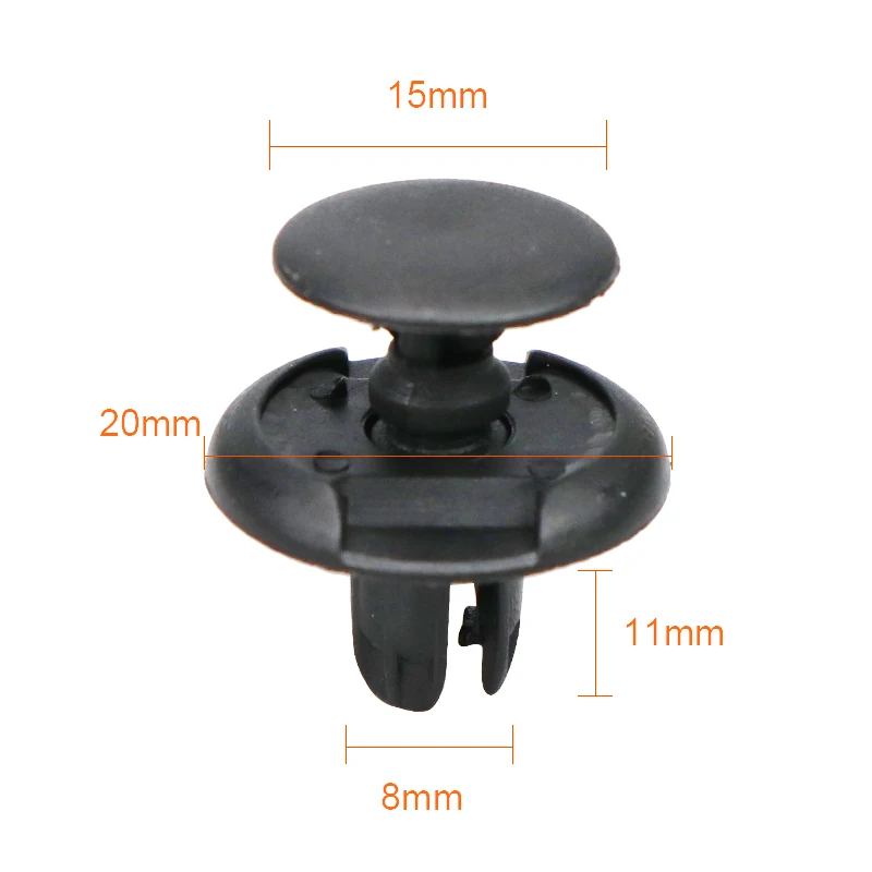 20 Pz Auto Paraurti Fissaggio 8Mm Foro Per Opel Astra H G J Corsa D C B Insignia Zafira B Vectra C B Mokka Vectra Meriva Omega