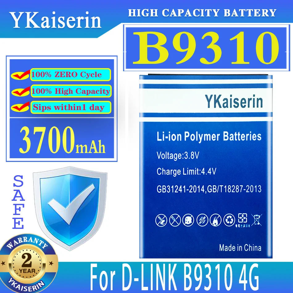 Batteria Ykaiserin 3700Mah Per Modem Hotspot Router Wi-Fi 4G Lte D-Link B9310