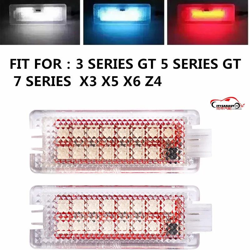 Citycarauto Luci Interne A Led Per Illuminazione Da Terra Luci Decorative Per Bmw Serie 3 Gt Serie 5 Gt Serie 7 X3 X5 X6 Z4