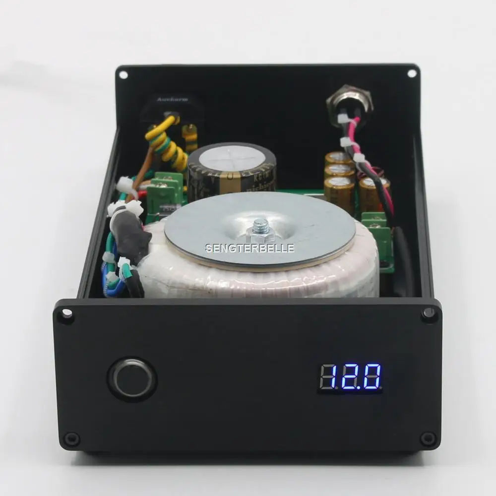 Alimentatore Lineare A Bassissimo Rumore Hifi Con Blocco 80W Finito Aggiornato Per Ssd Naim Unitiserve