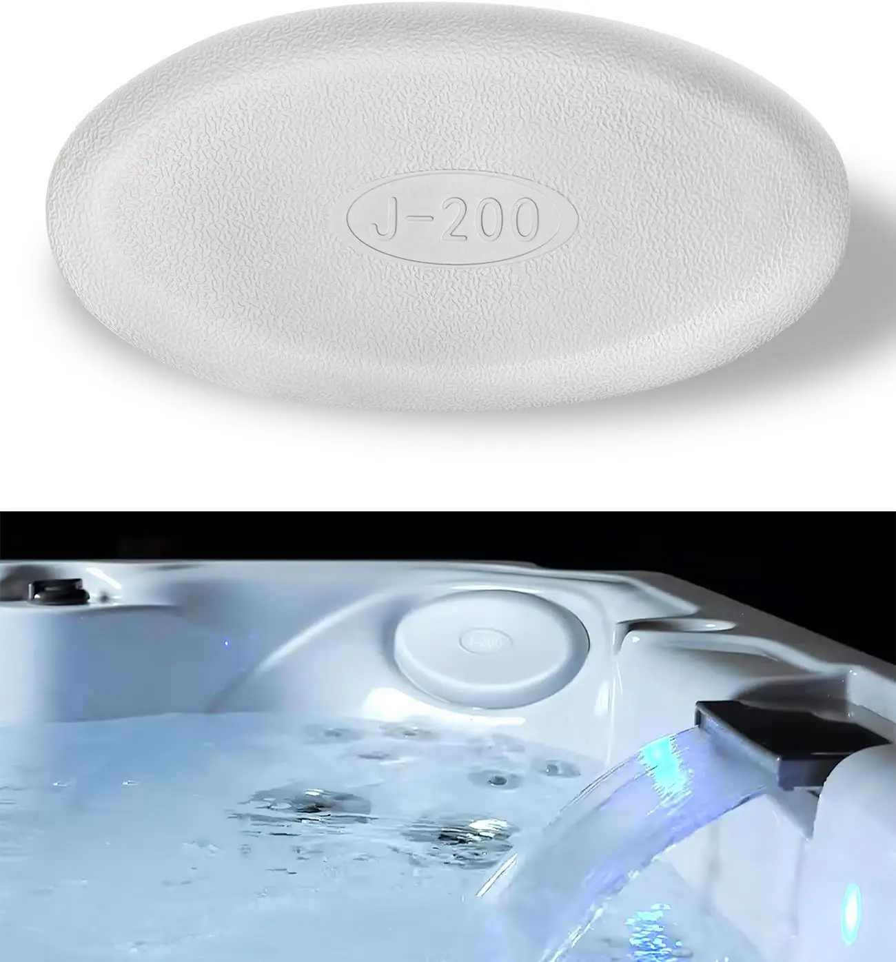 Tml 2472-828 Cuscino A Scatto Grigio Per Jacuzzi 2008 Alla Serie Attuale J-200 Spa E Seleziona Il Modello J-100, Sostituisci #6455-457